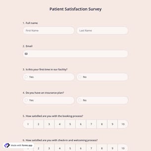 Patient Satisfaction Survey