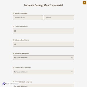 Encuesta Demográfica Empresarial