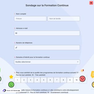 Sondage sur la Formation Continue
