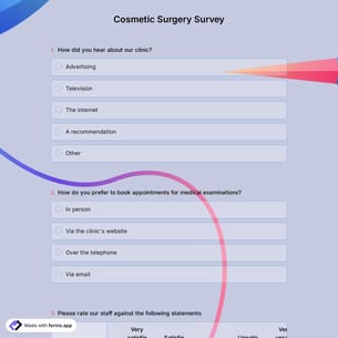 Cosmetic Surgery Survey