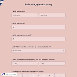 Patient Engagement Survey