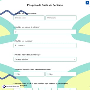 Pesquisa de Saída do Paciente