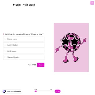 Music Trivia Quiz