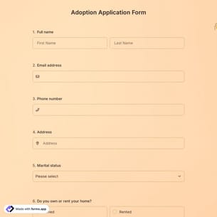 Adoption Form