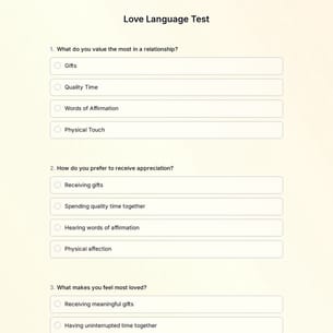 Love Language Test