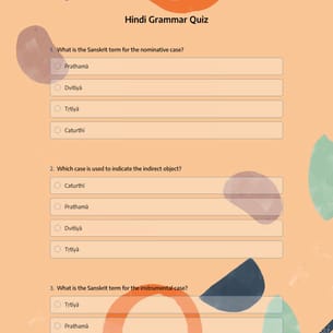 Hindi Grammar Quiz