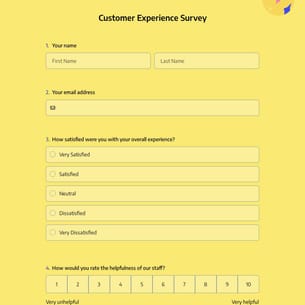Customer Experience Survey