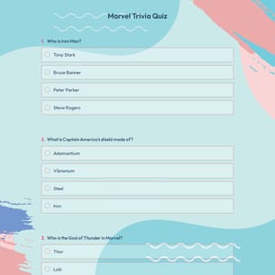 Marvel Trivia Quiz