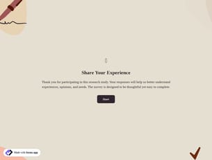 Qualitative Research Survey