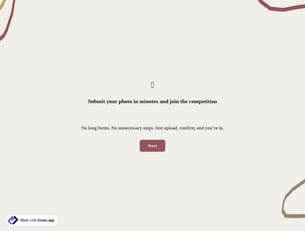 Photo Contest Form Template
