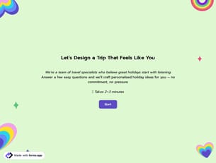 Holiday Enquiry Form