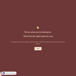 Real Estate Enquiry Form