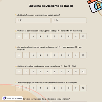 Encuesta del Ambiente de Trabajo