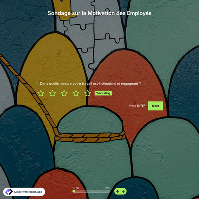 Modèle de Sondage sur la Motivation des Employés