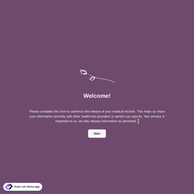 Medical Release Form