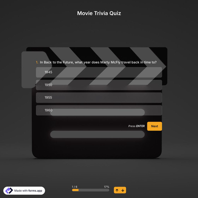 Movie Trivia Quiz