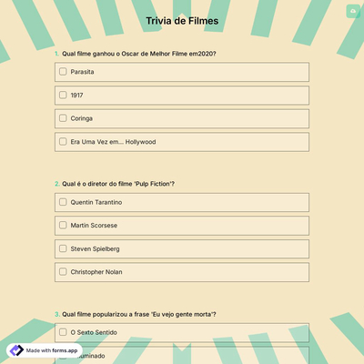 Trivia de Filmes