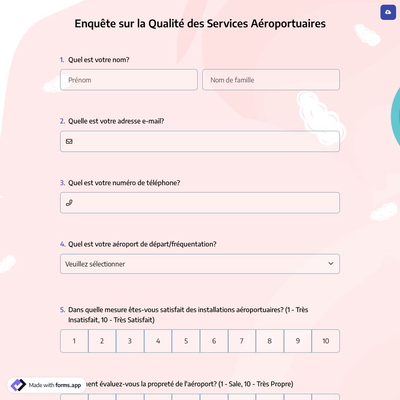 Enquête sur la Qualité des Services Aéroportuaires