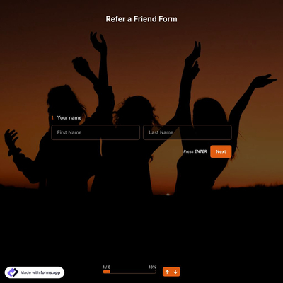 Refer a Friend Form 