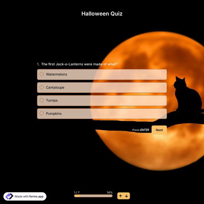 Halloween Quiz