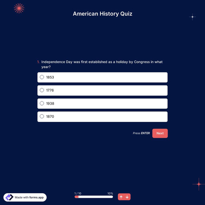American History Quiz
