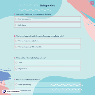Biologie-Quiz