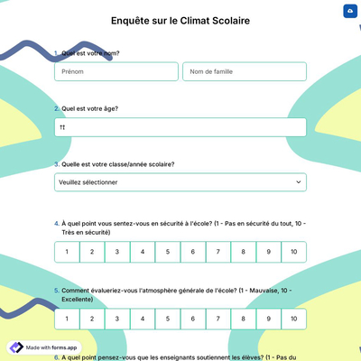 Enquête sur le Climat Scolaire