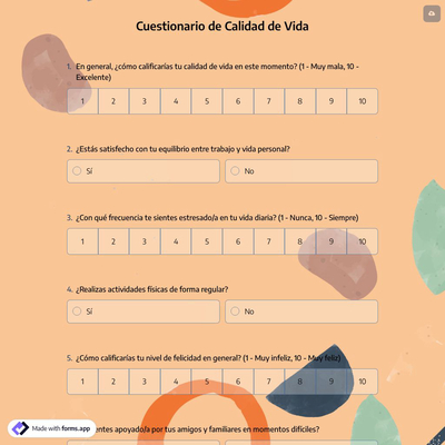 Cuestionario de Calidad de Vida