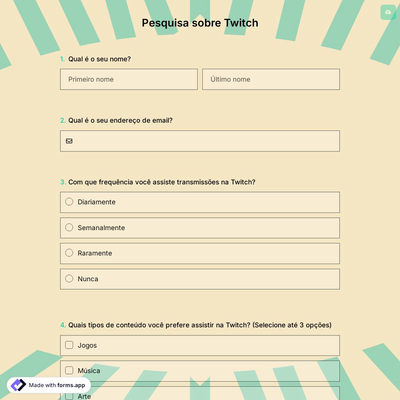 Pesquisa sobre Twitch