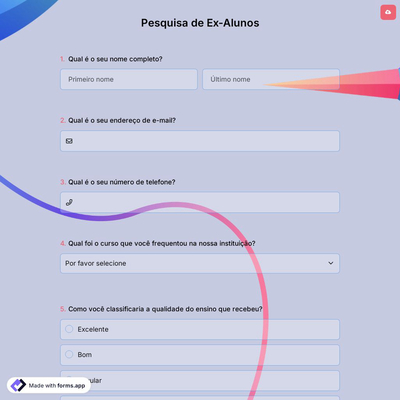Pesquisa de Ex-Alunos