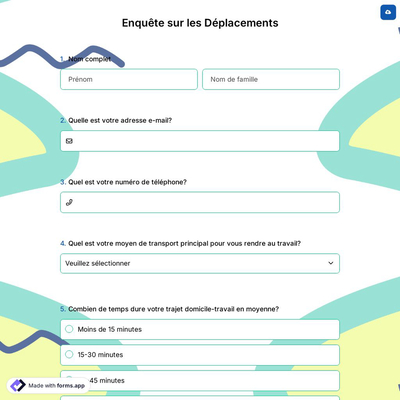 Enquête sur les Déplacements