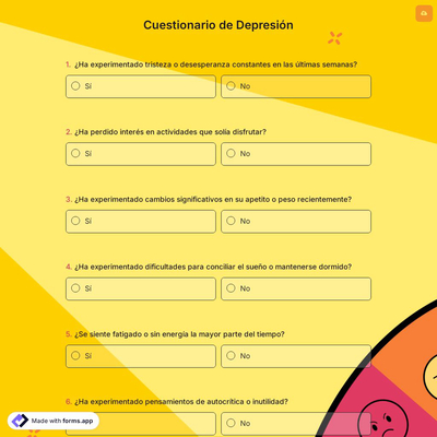 Cuestionario de Depresión
