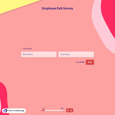 Employee Exit Survey