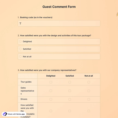 Guest Comment Form