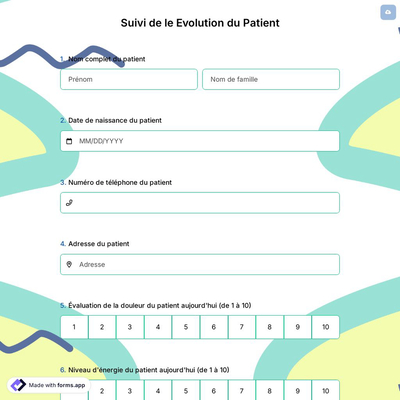 Suivi de le Evolution du Patient
