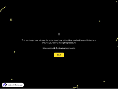Tattoo Consent Form Template