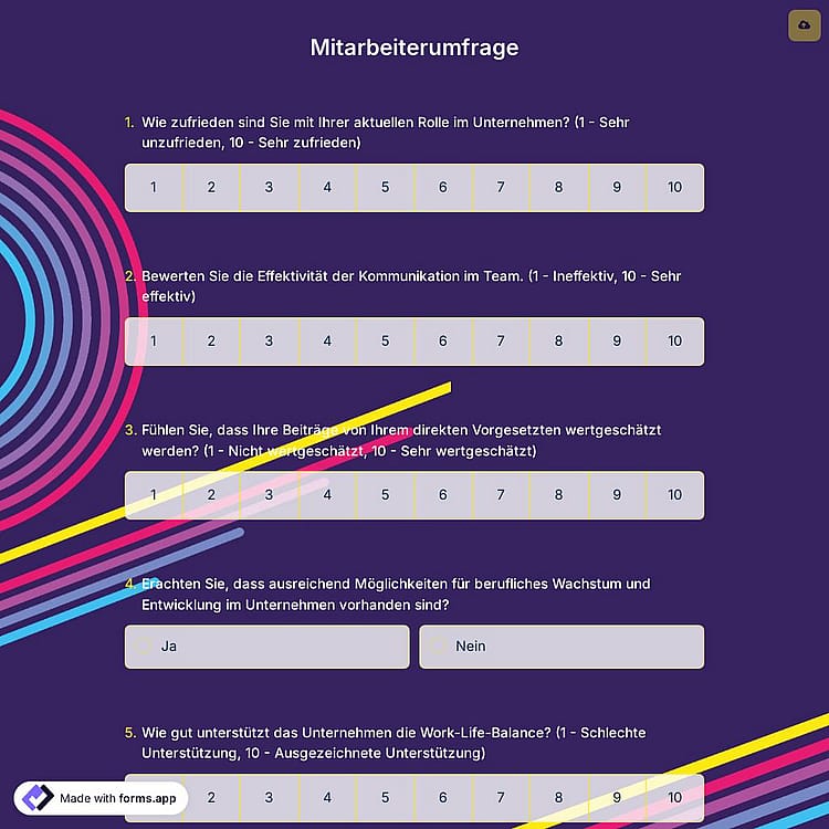 Mitarbeiterumfrage