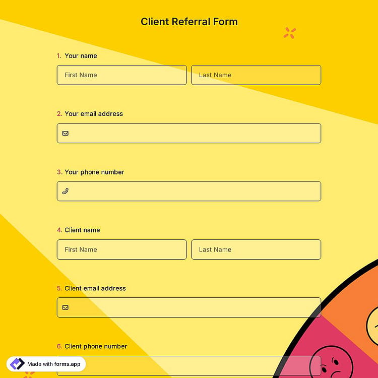 Client Referral Form