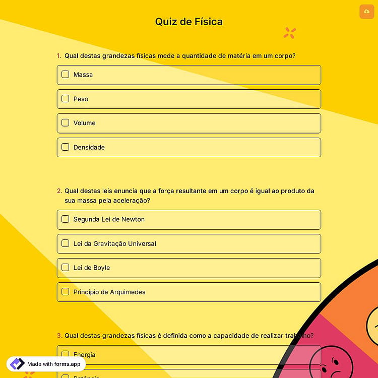 Quiz de Física