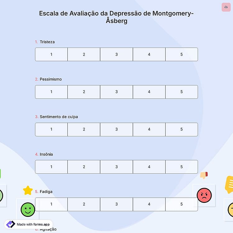 Escala de Avaliação da Depressão de Montgomery-Åsberg