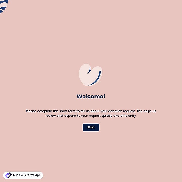 Donation Request Form Template