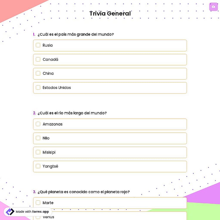 Trivia General