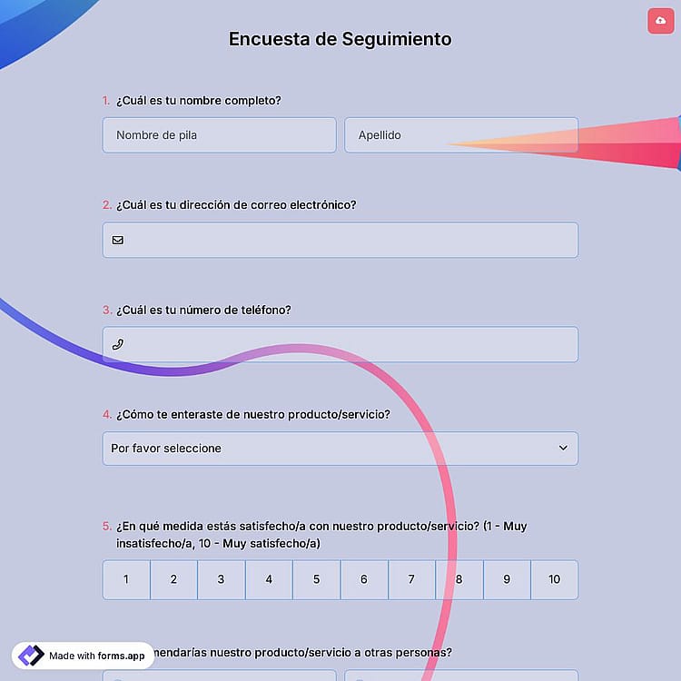 Encuesta de Seguimiento