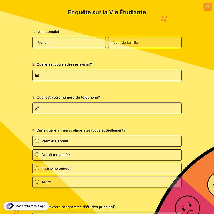 Enquête sur la Vie Étudiante