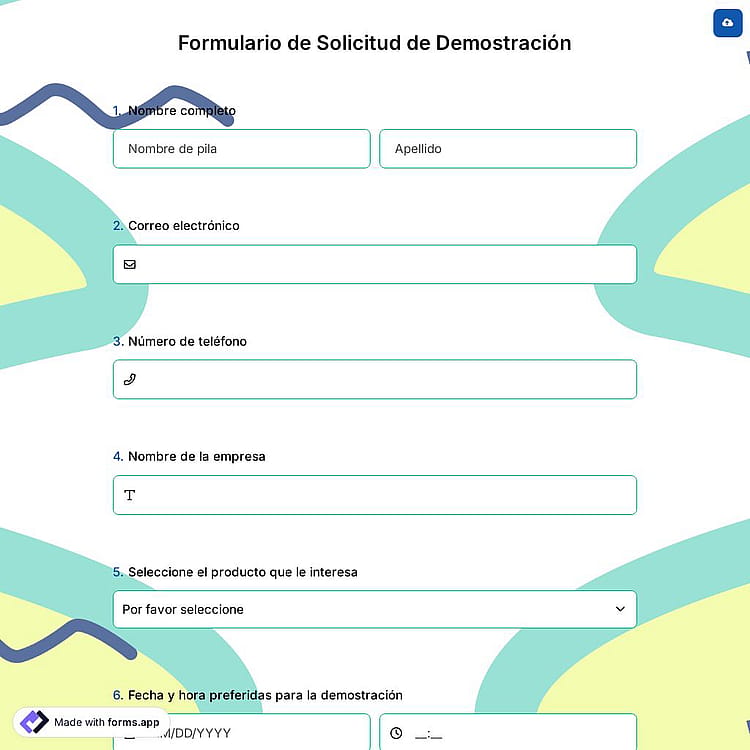 Formulario de Solicitud de Demostración