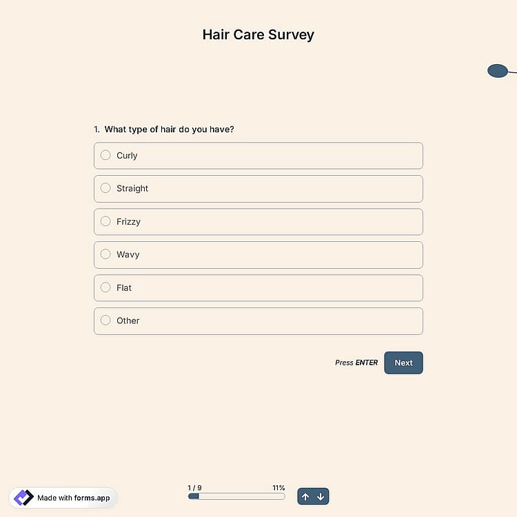 Hair Care Survey