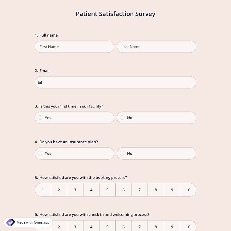 Patient Satisfaction Survey