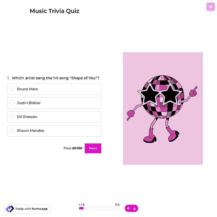 Music Trivia Quiz