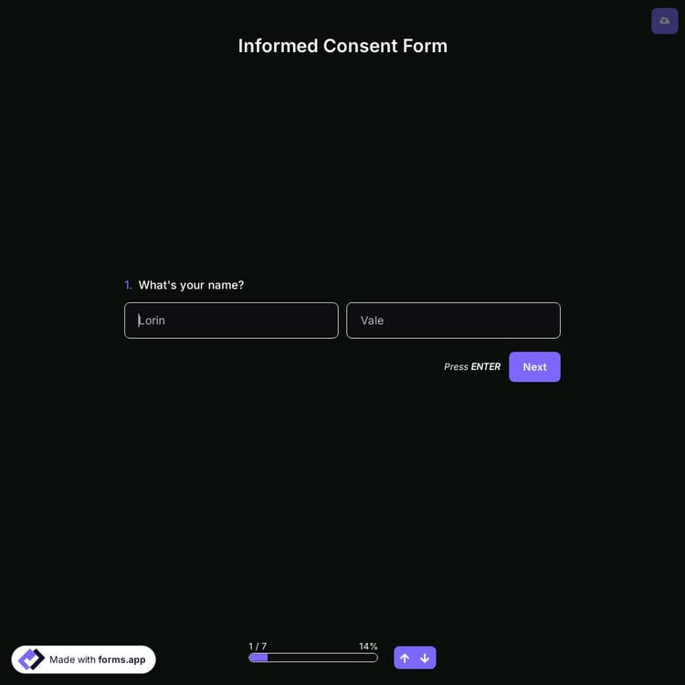 Informed Consent Form Template