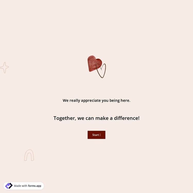 Donation Form Template
